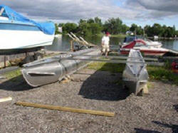 Layout Pontoons