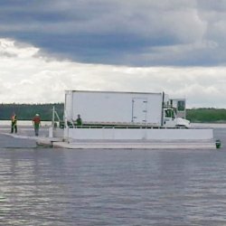 Work boat or Barge