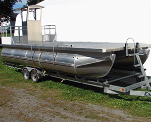 Open Front Cargo Boat